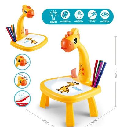 LED Projector Art Drawing Table