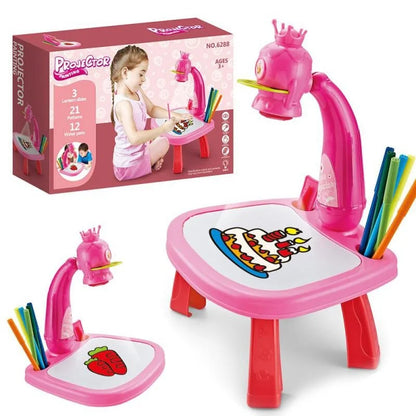 LED Projector Art Drawing Table