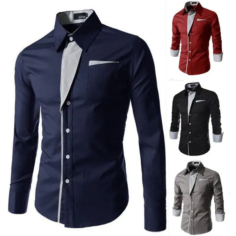 Men Slim Fit Formal Shirt