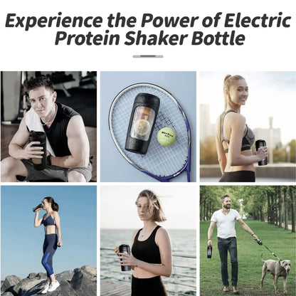 SwiftMix Elite – Rechargeable Electric Protein Shaker Bottle