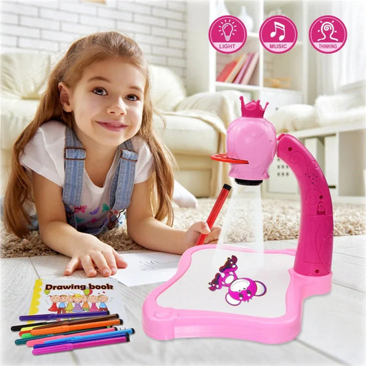 LED Projector Art Drawing Table