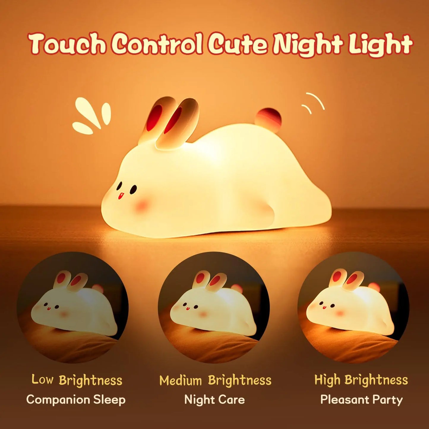 BigFace Bunny Night Light
