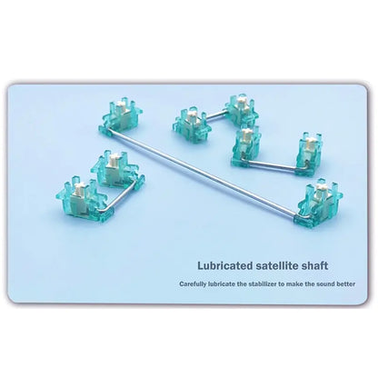 OOTDTY 3-Mode RGB Mechanical Keyboard