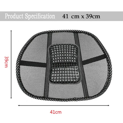 Ergonomic Mesh Back Support for Office Chairs