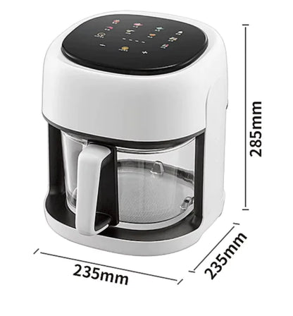 Smart Electric Glass Air Fryer - PFAS Free
