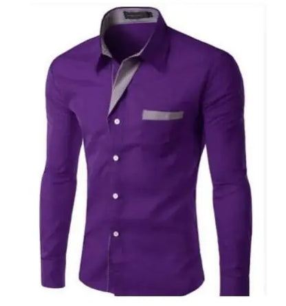 Men Slim Fit Formal Shirt