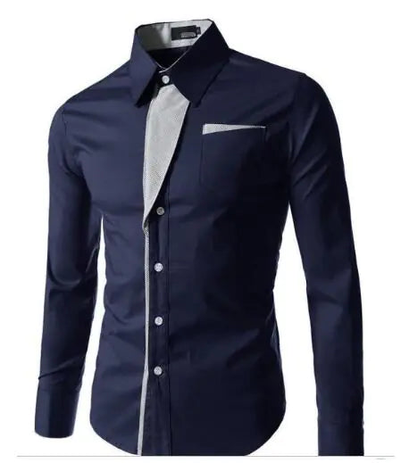 Men Slim Fit Formal Shirt