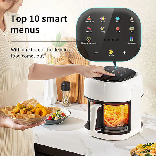 Smart Electric Glass Air Fryer - PFAS Free