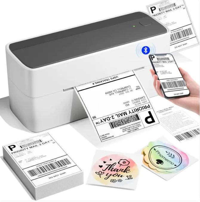 Phomemo PM241-BT Bluetooth Heat-Sensitive Label Printer