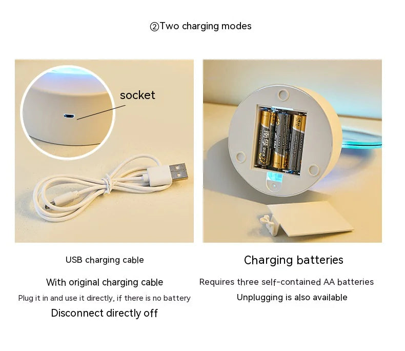 Creative Quicksand Lamp