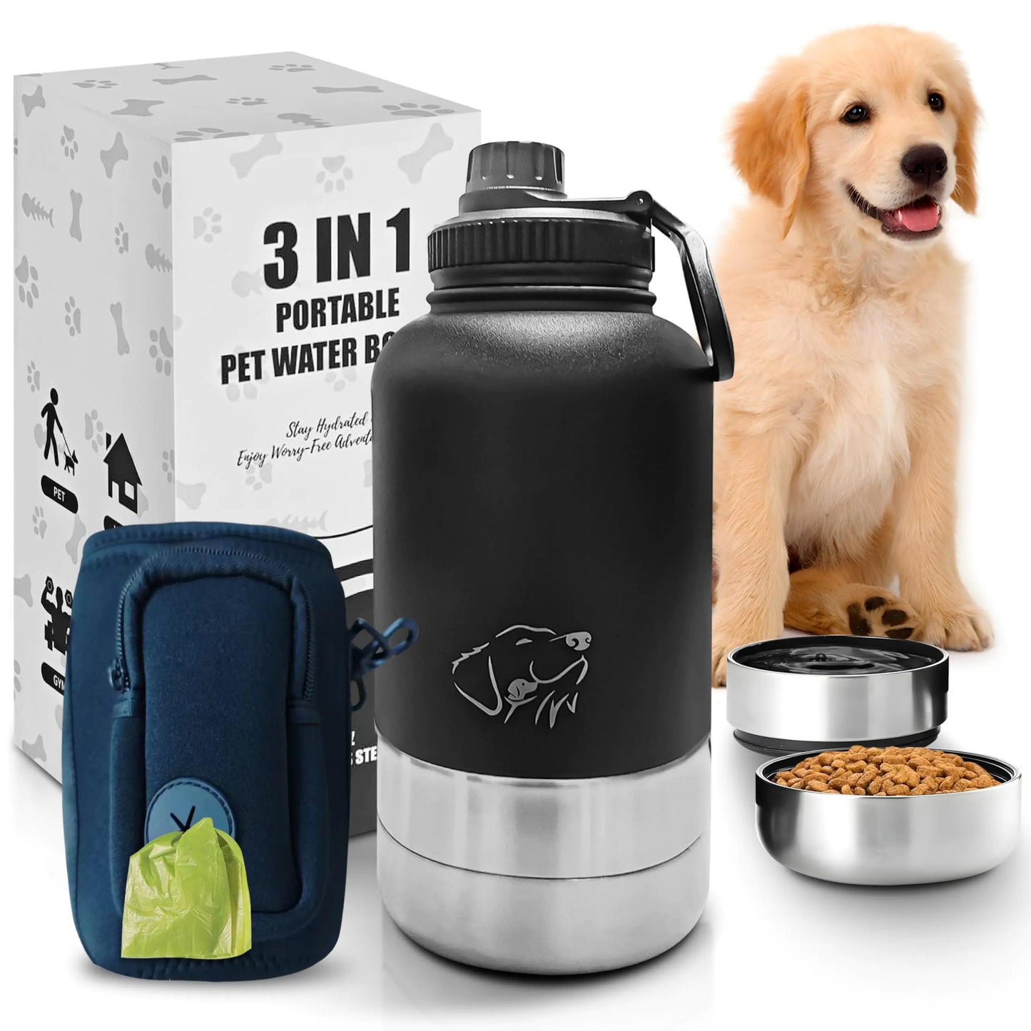 PawHydrate Travel Bottle