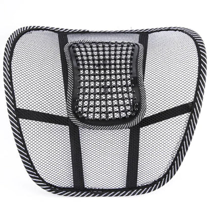 Ergonomic Mesh Back Support for Office Chairs