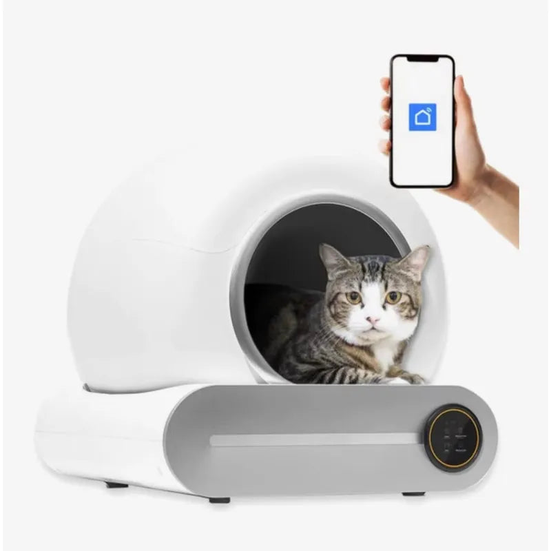 Automatic App Control Litter Box Pooper Scooper