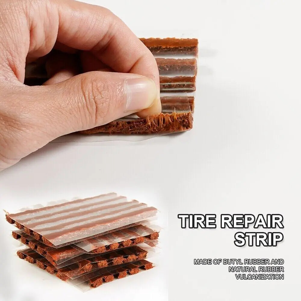 68-Piece DIY Tire Repair Kit