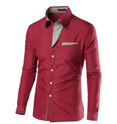 Men Slim Fit Formal Shirt