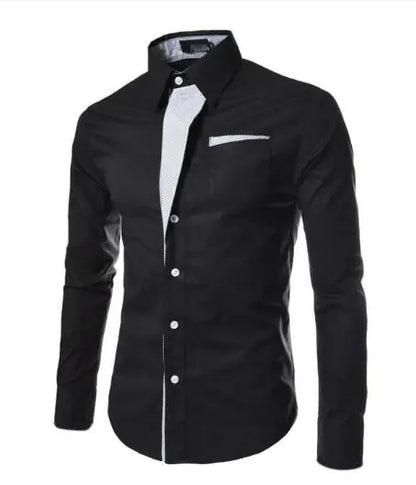 Men Slim Fit Formal Shirt