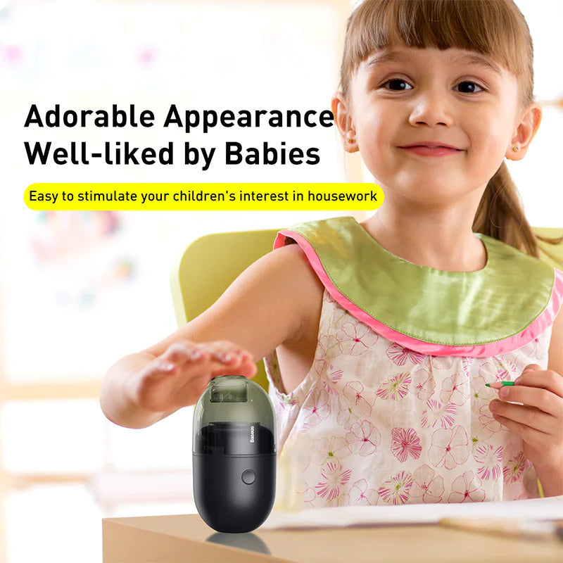 Compact & Powerful Desktop Vacuum Cleaner