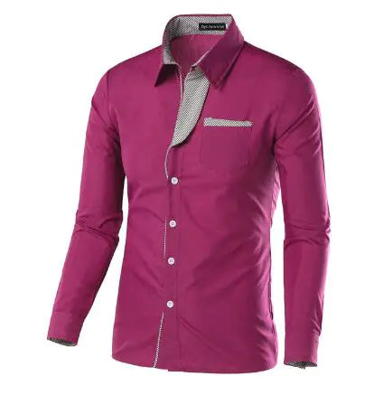 Men Slim Fit Formal Shirt