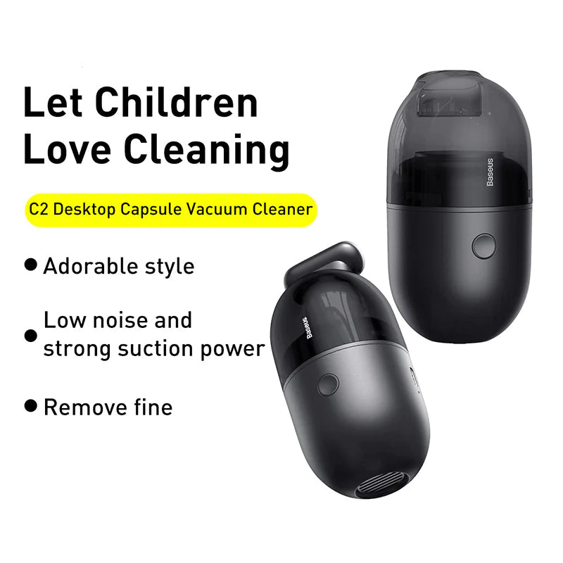 Compact & Powerful Desktop Vacuum Cleaner