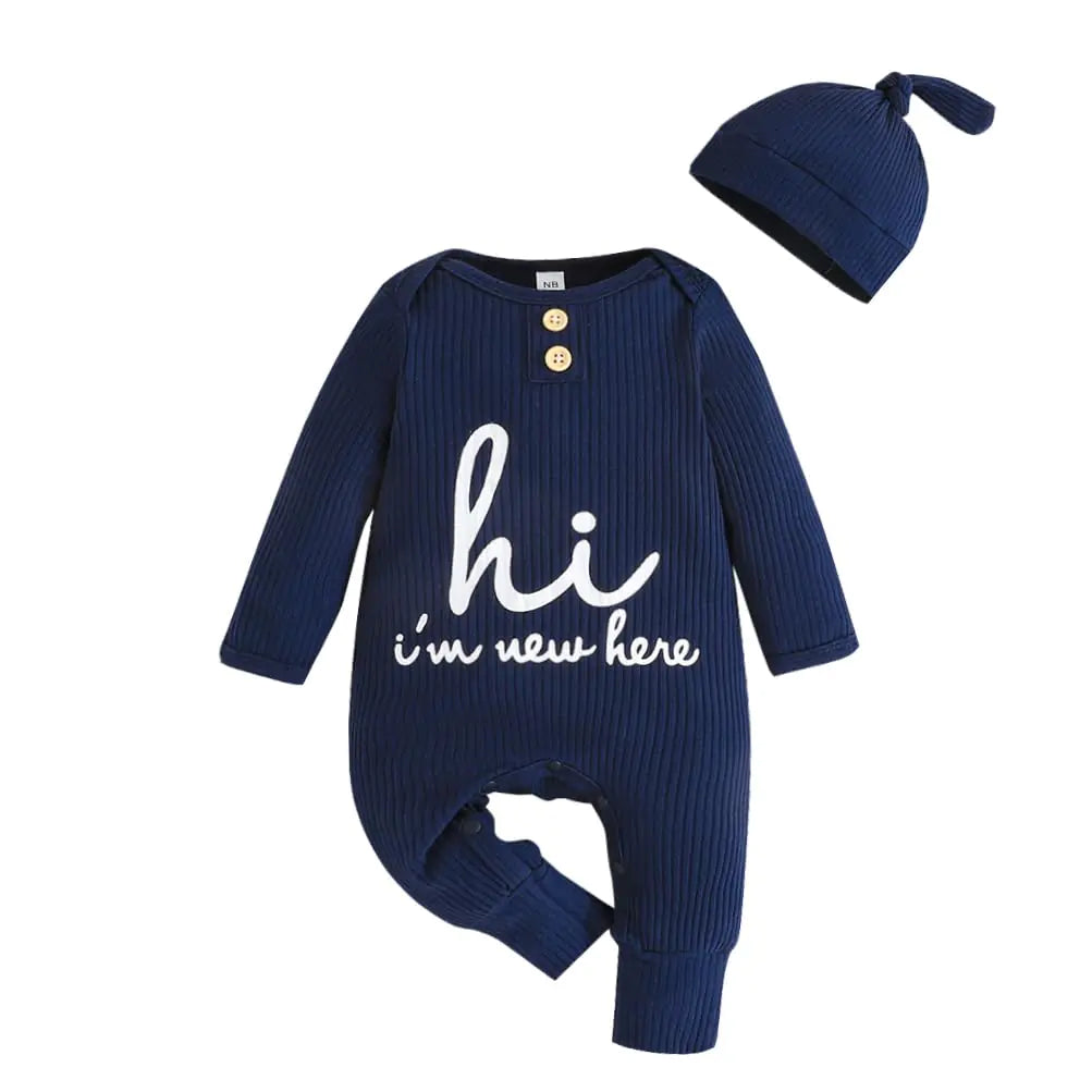 Newborn Baby Boy Girl Romper