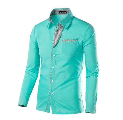 Men Slim Fit Formal Shirt