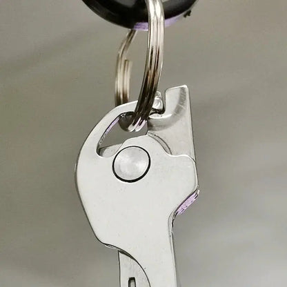Portable Stainless Steel Keychain Tool