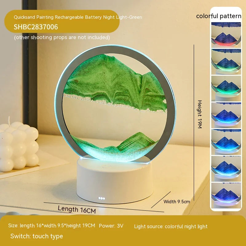 Creative Quicksand Lamp
