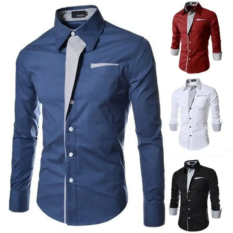 Men Slim Fit Formal Shirt