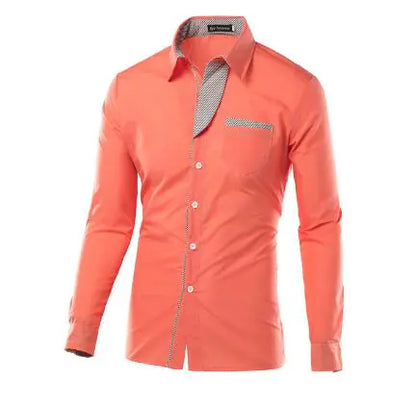 Men Slim Fit Formal Shirt