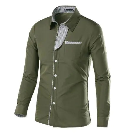Men Slim Fit Formal Shirt