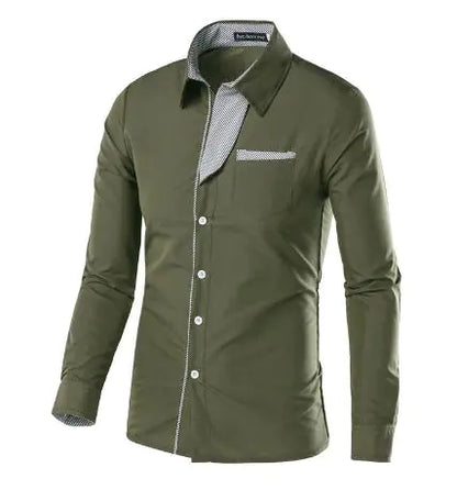 Men Slim Fit Formal Shirt