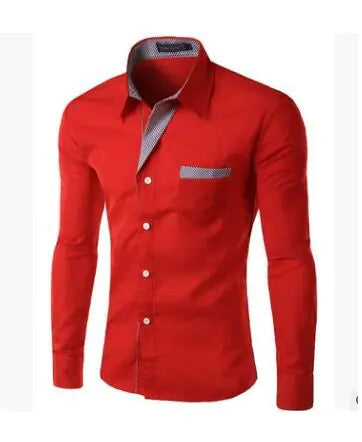 Men Slim Fit Formal Shirt