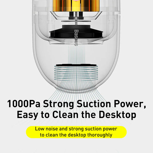 Compact & Powerful Desktop Vacuum Cleaner