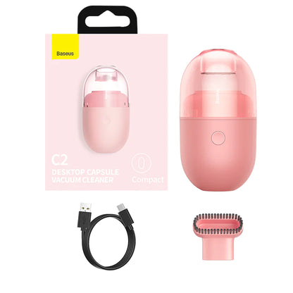 Compact & Powerful Desktop Vacuum Cleaner
