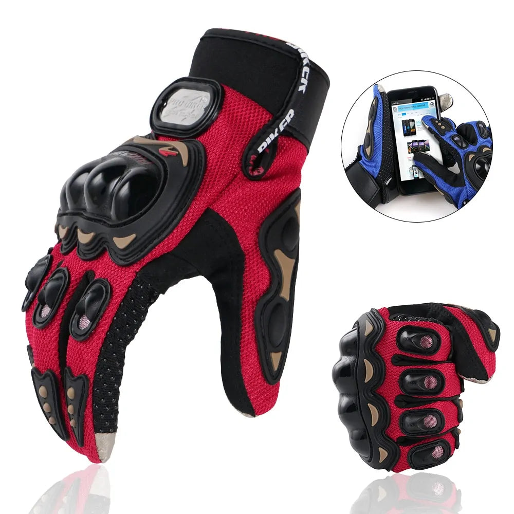 Touchscreen Motorcycle Racing Gloves